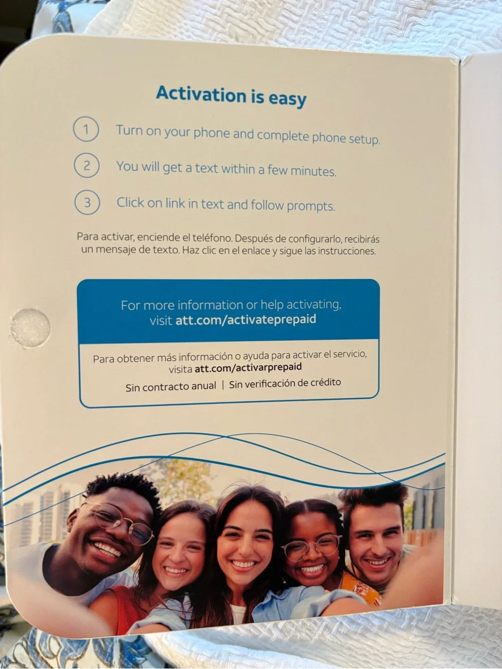 Motorola moto g 5G Sage Green & Black Accents AT&T Prepaid NWT